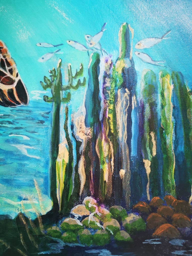 Turtles Swimming Free